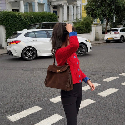 Ciara™ | Suede Sholder Bag