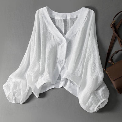 ELLA™ | Linen Woman Blouse