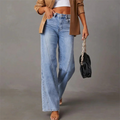 Women's Wide Leg Jeans Australia – High Waisted Stretch Denim
