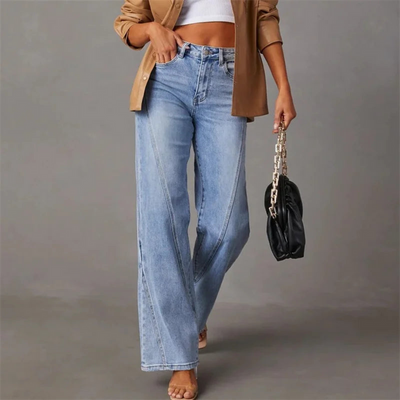 Ulyana – High-Waisted Wide-Leg Jeans