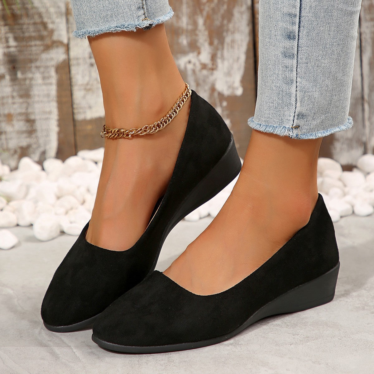 Sophia Lane™ | Orthopedic Wedge Slip-Ons