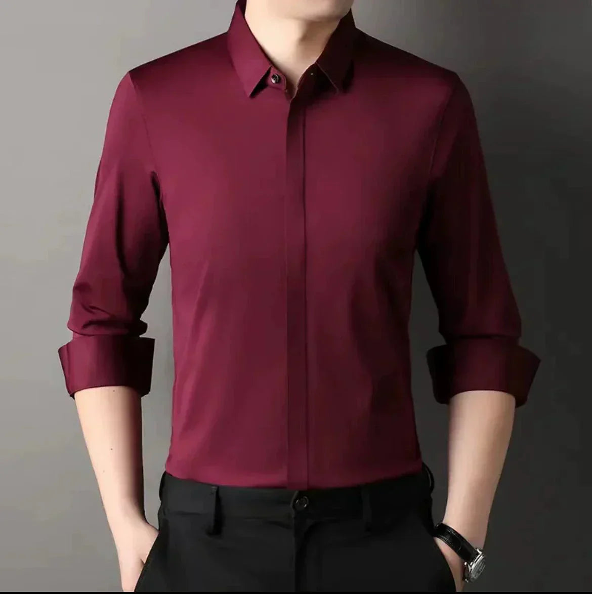 Riley™ | Men's Wrinkle-Free Business Casual Shirt