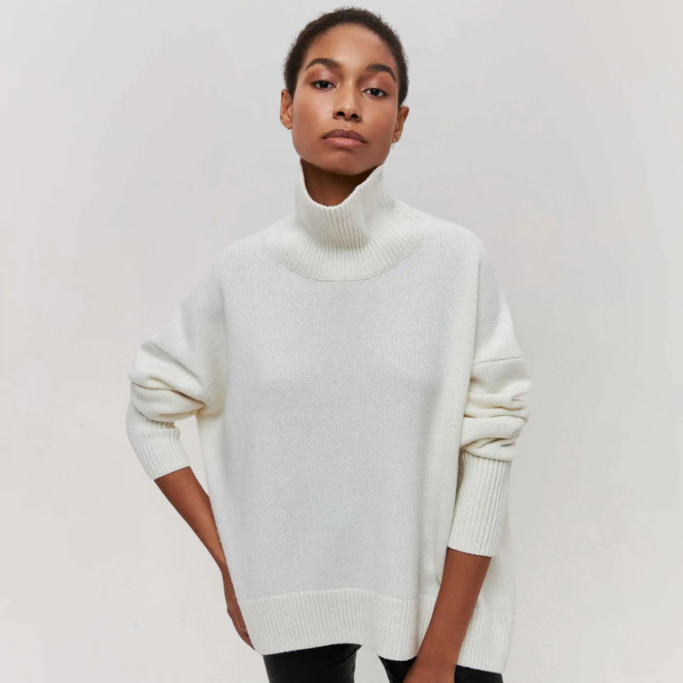 Destiny™ - Oversized Turtleneck Sweater