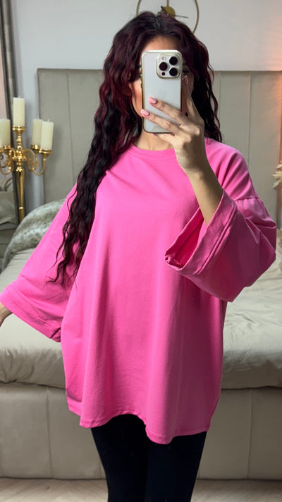 Adeline™ | Oversized Cotton T-Shirt