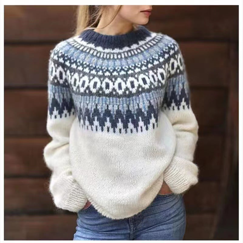 Xenia™ | Icelandic Pattern Sweater