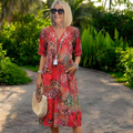 Women's Radiant Spring Dress – Vibrant & Versatile