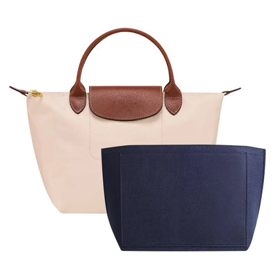 Rose | Felt insert organiser for Longchamp handbags