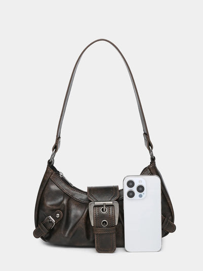 Nola | Retro Y2K Shoulder Bag – Spicy Vintage Style in Faux Leather