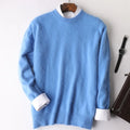 Women's 100% Mink Cashmere Sweater – Luxury O-Neck