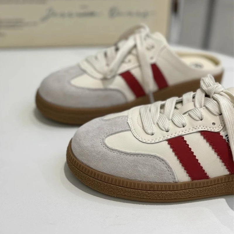 Pauline | Casual Platform Slip-On Mules