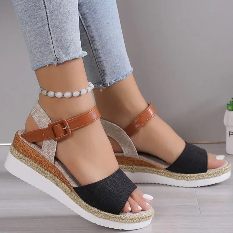 Vera | Retro Wedge Outdoor Sandals