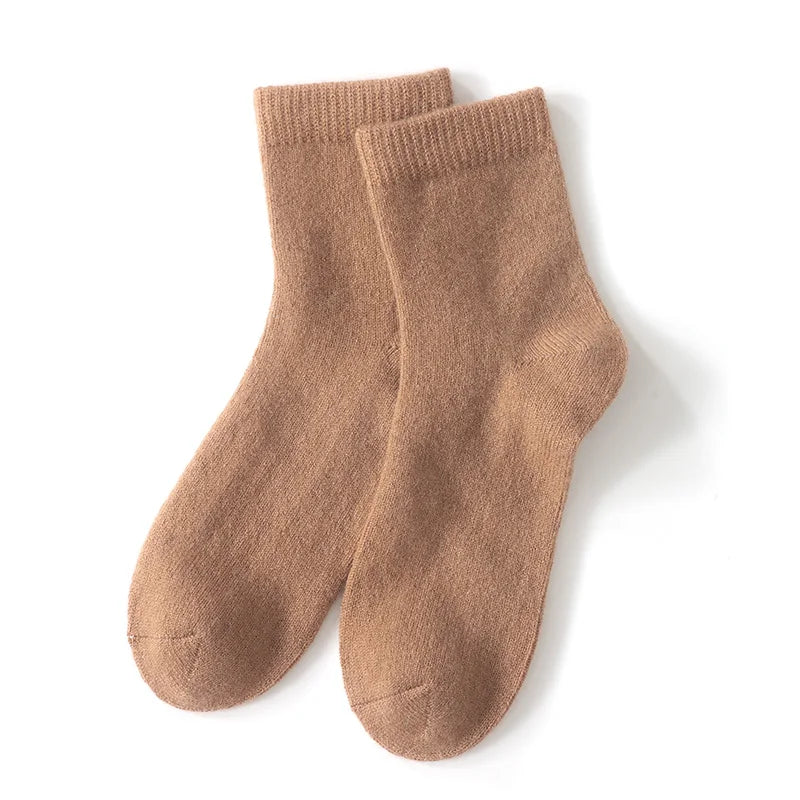 Tilda | 100% Cashmere Long Tube Socks