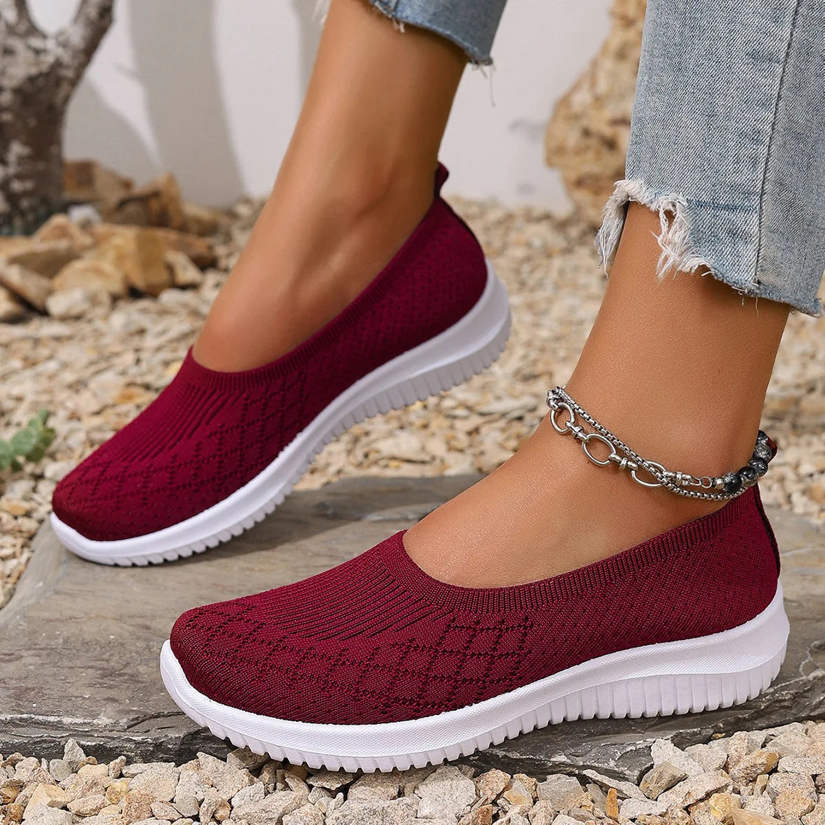 Joani™ | Women's Breathable Mesh Flats