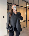 Check Blazer and Trouser Co-Ord Set
