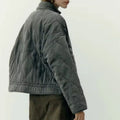 Women's Vintage Quilted Cotton Jacket: Warm