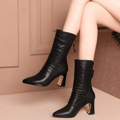 Orla | Soft Leather Ankle Boots