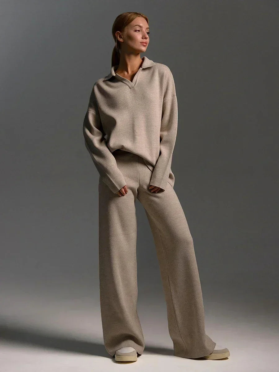 Viola | Cozy Knitted Two-Piece Set
