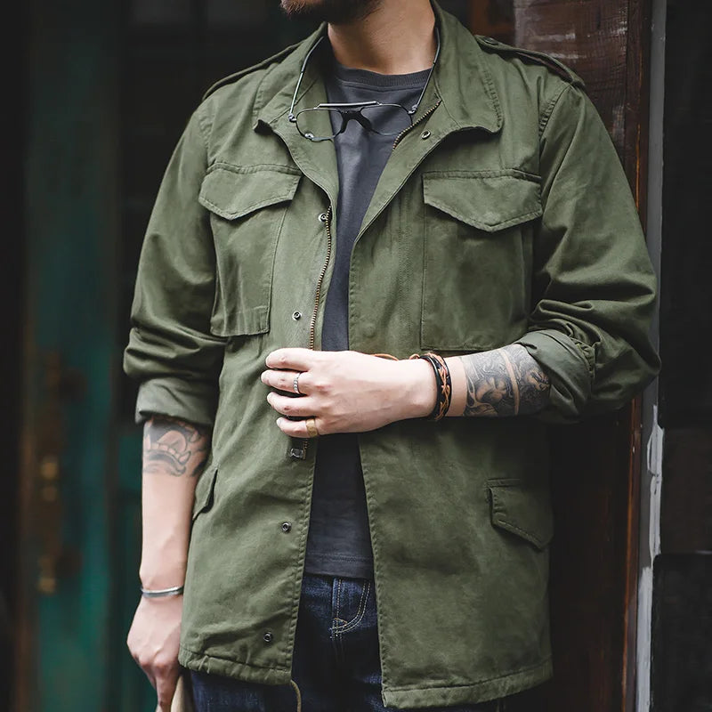 Idris | Vintage M65 Military Jacket