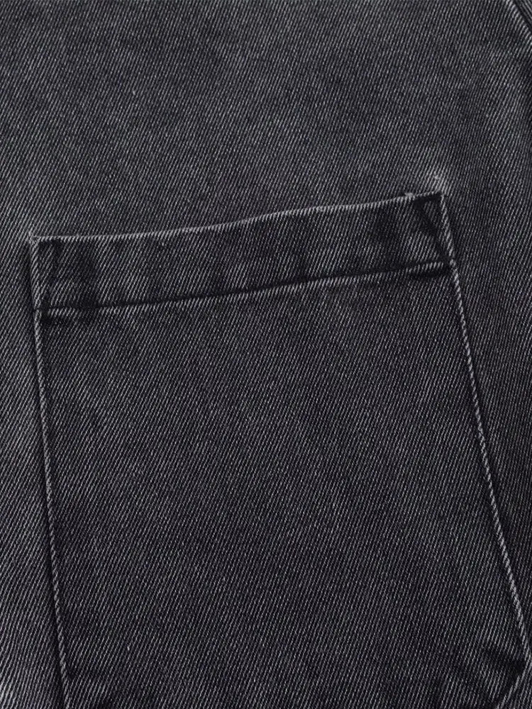 Gisèle | Chic Denim Two-Piece Set with High-Waisted Jeans