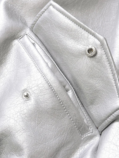 Valentina | Retro Faux Fur Biker Jacket