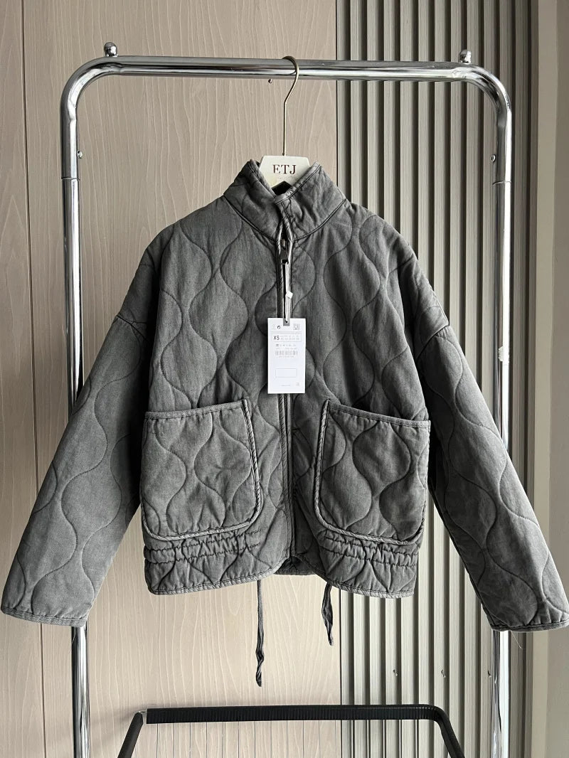 Zara | Vintage Quilted Cotton Jacket