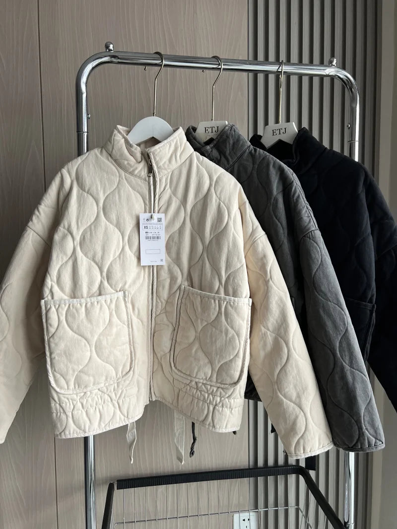 Zara | Vintage Quilted Cotton Jacket