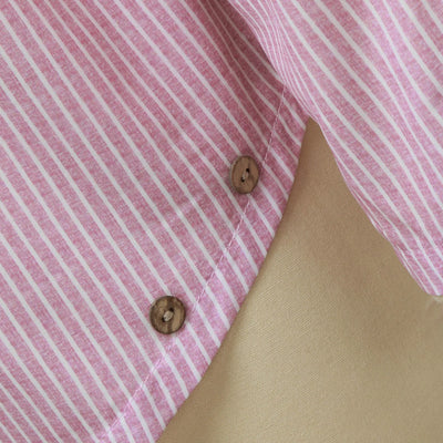 Kaia | Chic Printed Button Blouse