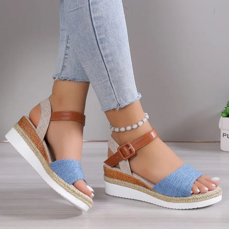 Vera | Retro Wedge Outdoor Sandals