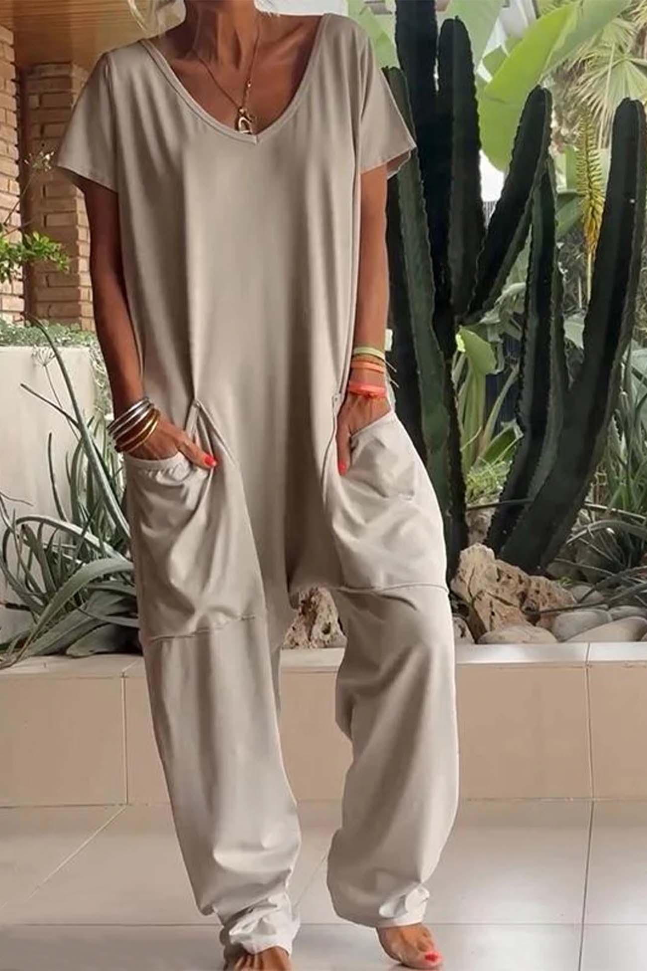 Zaria™ | Effortlessly Chic Relaxed Jumpsuit