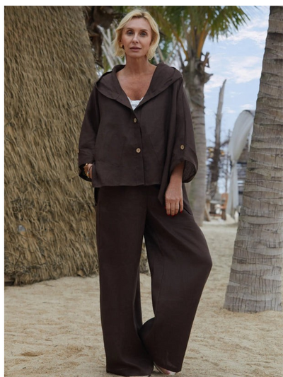 Linen™ | Women's 100% Jacket and Pats Sets