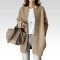 Women's Long Button Knit Cardigan – Autumn Layer