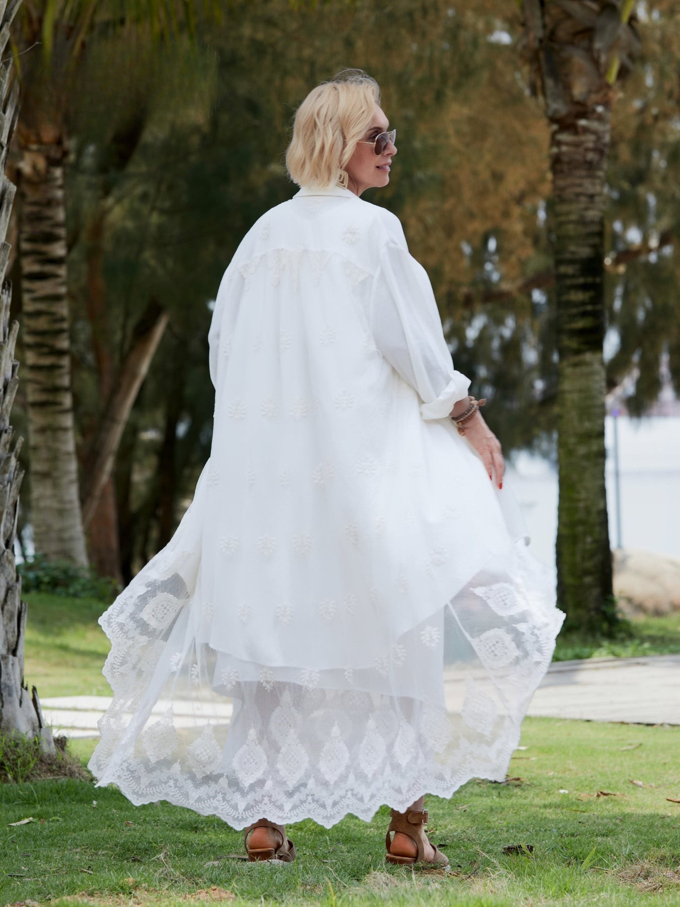 Women’s™ | Lace Dress Two-piece Set