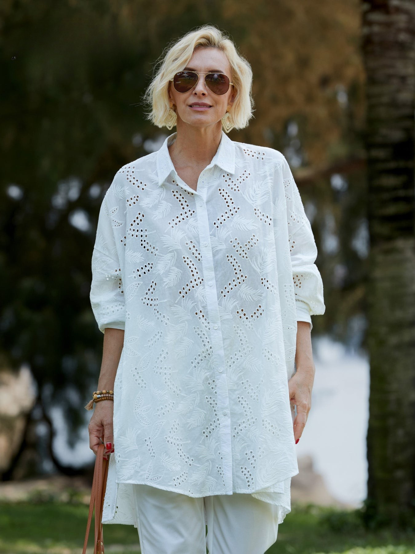 Women’s™ | 100% Cotton Embroidery Shirt