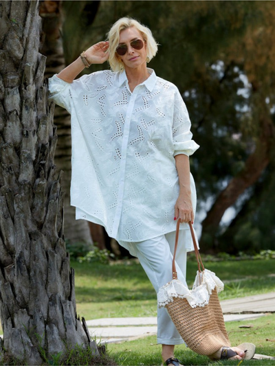 Women’s™ | 100% Cotton Embroidery Shirt