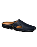Men's Genuine Leather Summer Sandals – Breathable Mules