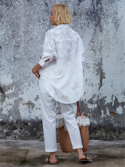 Women’s™ | 100% Cotton Embroidery Shirt