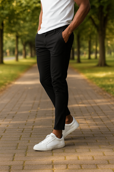 Ethan™ | High Waist Breathable Stretch Trousers