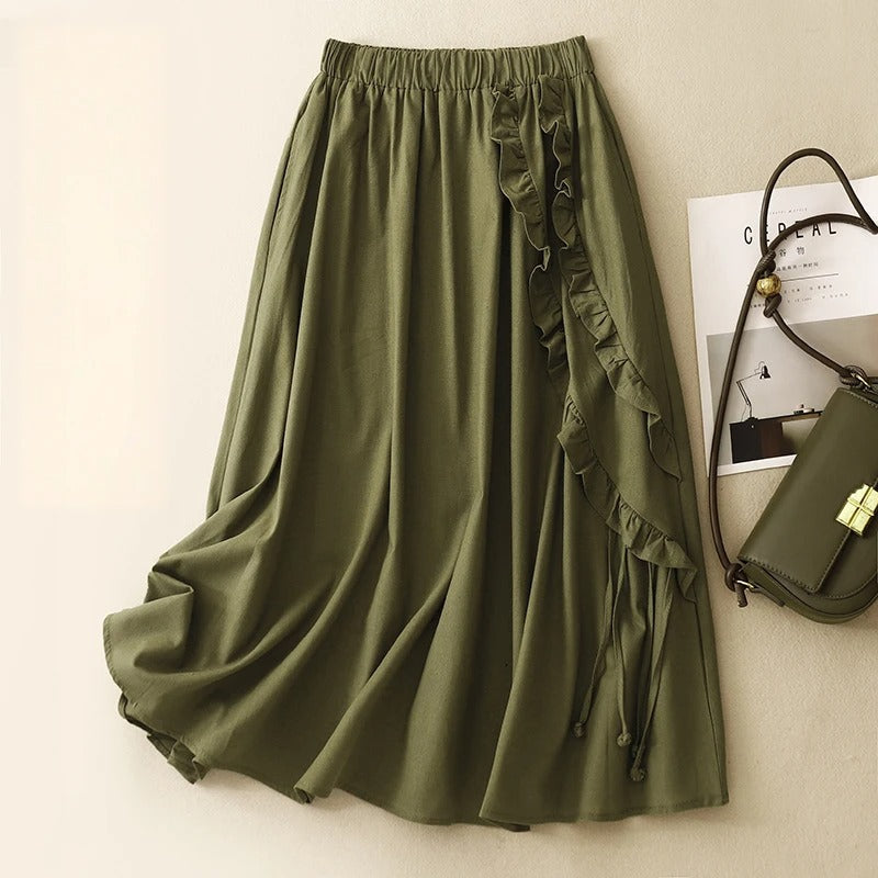 Hannah™ | LINEN SKIRT For Woman