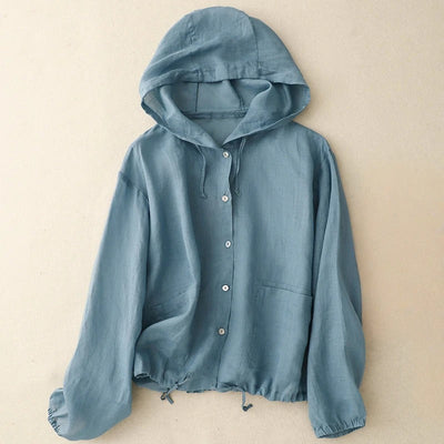 LIA™ | LINEN Woman  HOODIE