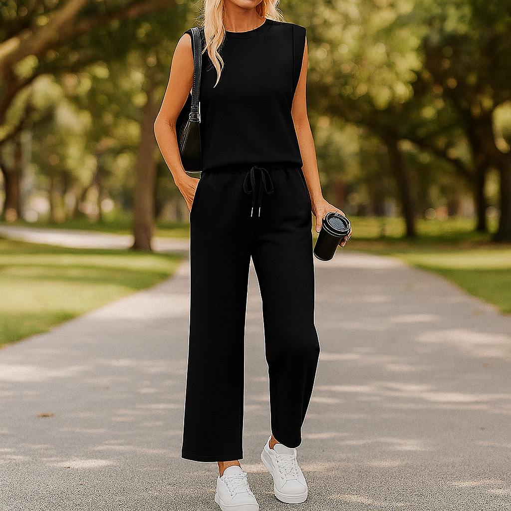 Evie™ | Loose Sleeveless and Pants Set – Casual & Comfortable Fit