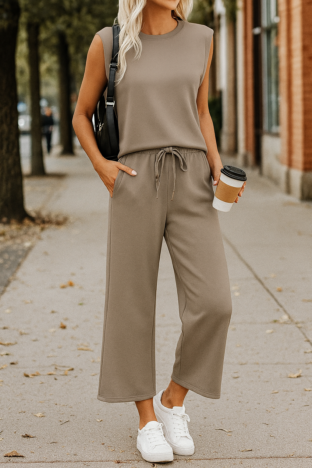 Evie™ | Loose Sleeveless and Pants Set – Casual & Comfortable Fit