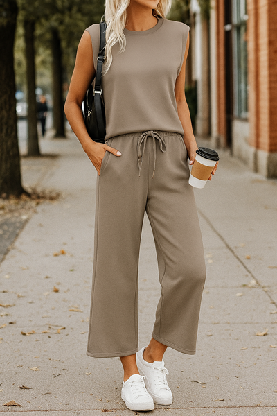 Evie™ | Loose Sleeveless and Pants Set – Casual & Comfortable Fit