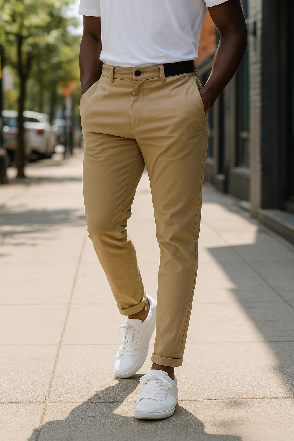 Ethan™ | High Waist Breathable Stretch Trousers
