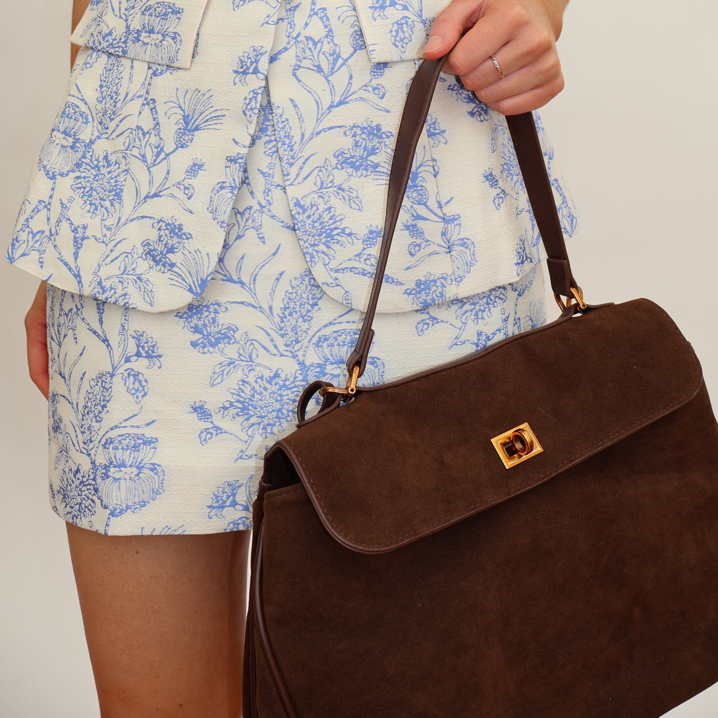 Ciara™ | Suede Sholder Bag