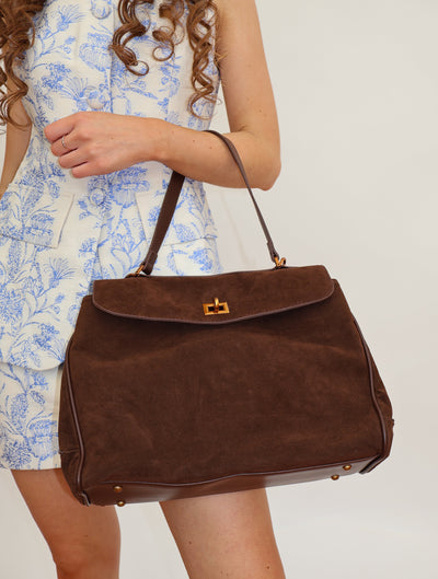 Ciara™ | Suede Sholder Bag