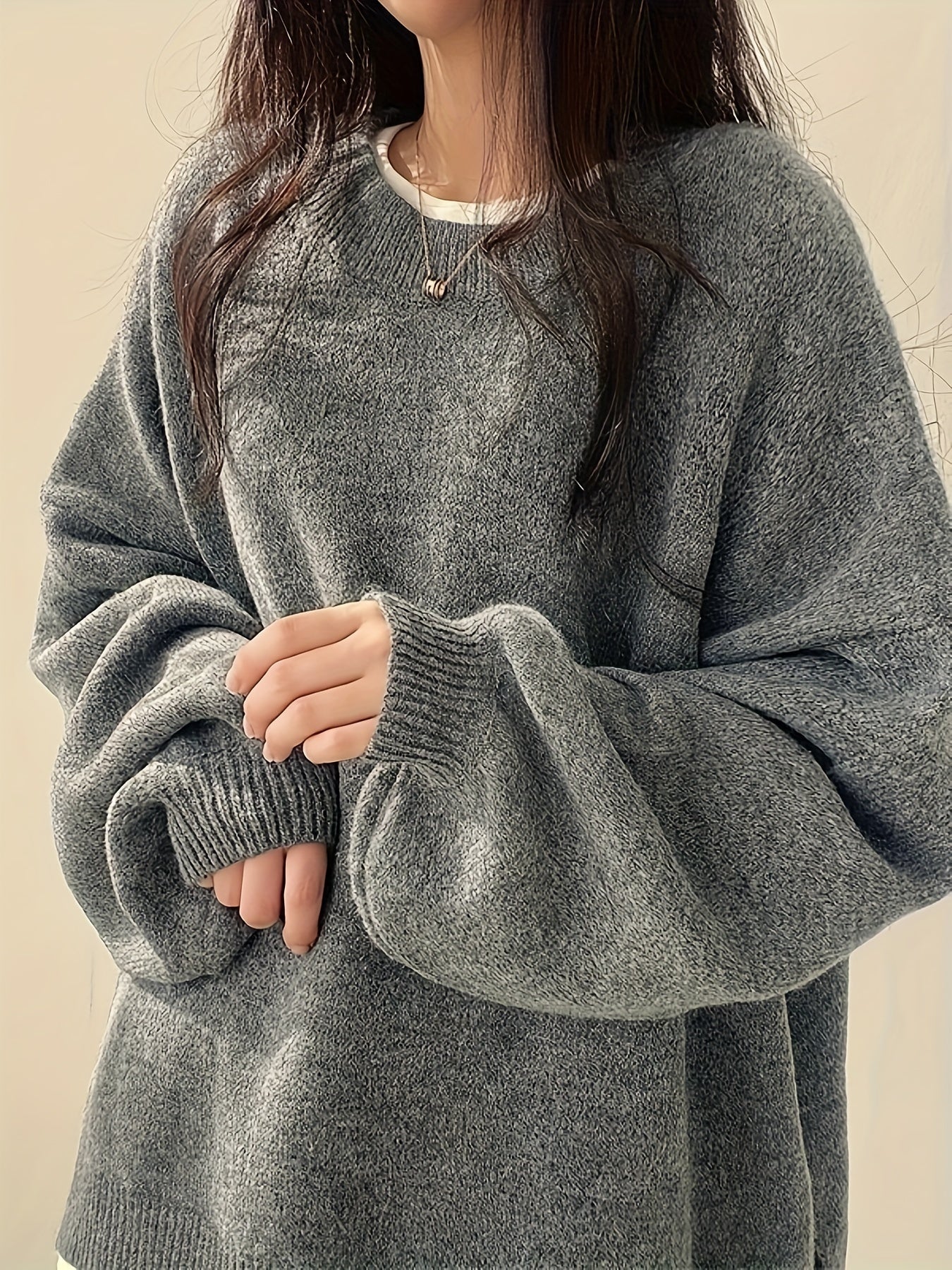 Savannah | Relaxed Fit Drop Shoulder Sweater