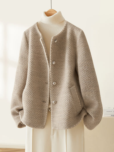 Yvette | Cozy Wool-Blend Cardigan