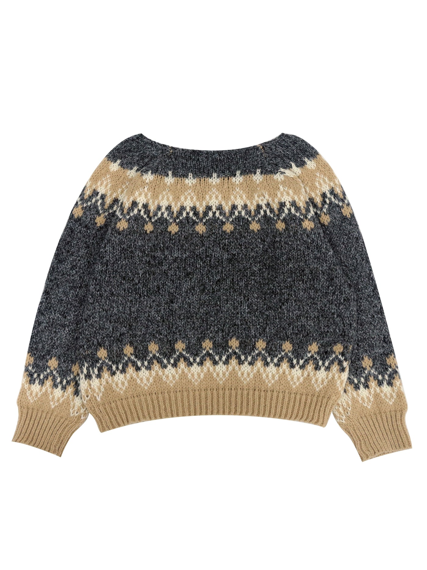 Sofia | Ethnic Pattern Knit Sweater