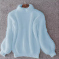 Women's Angora Wool Jumper – Soft, Warm & Luxurious