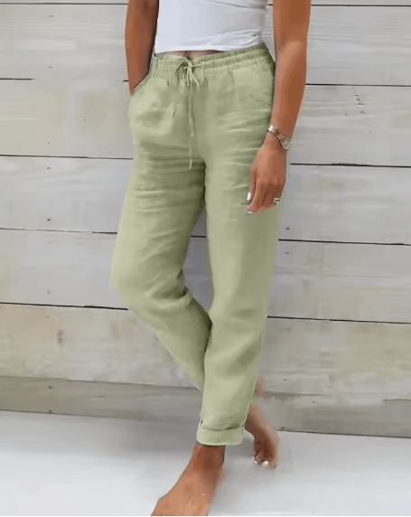 Bettina™ | Cotton Linen Summer Pants